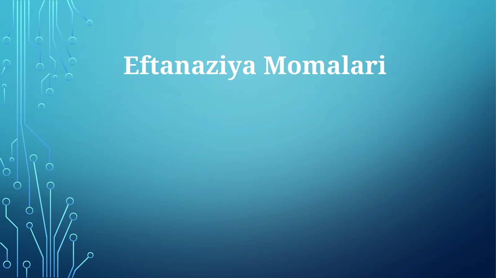 Eftanaziya Momalari
