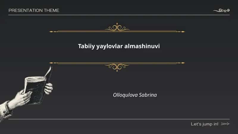 Tabiiy yaylovlar almashinuvi