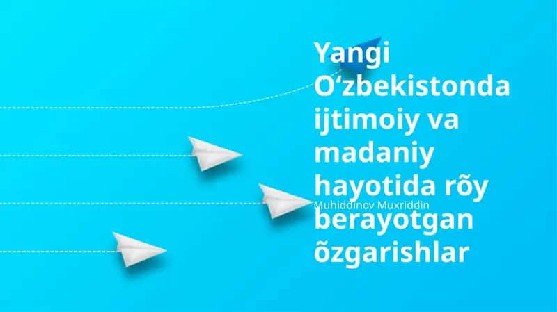 Замонавийлашув ва миллий ўзликни сақлаш