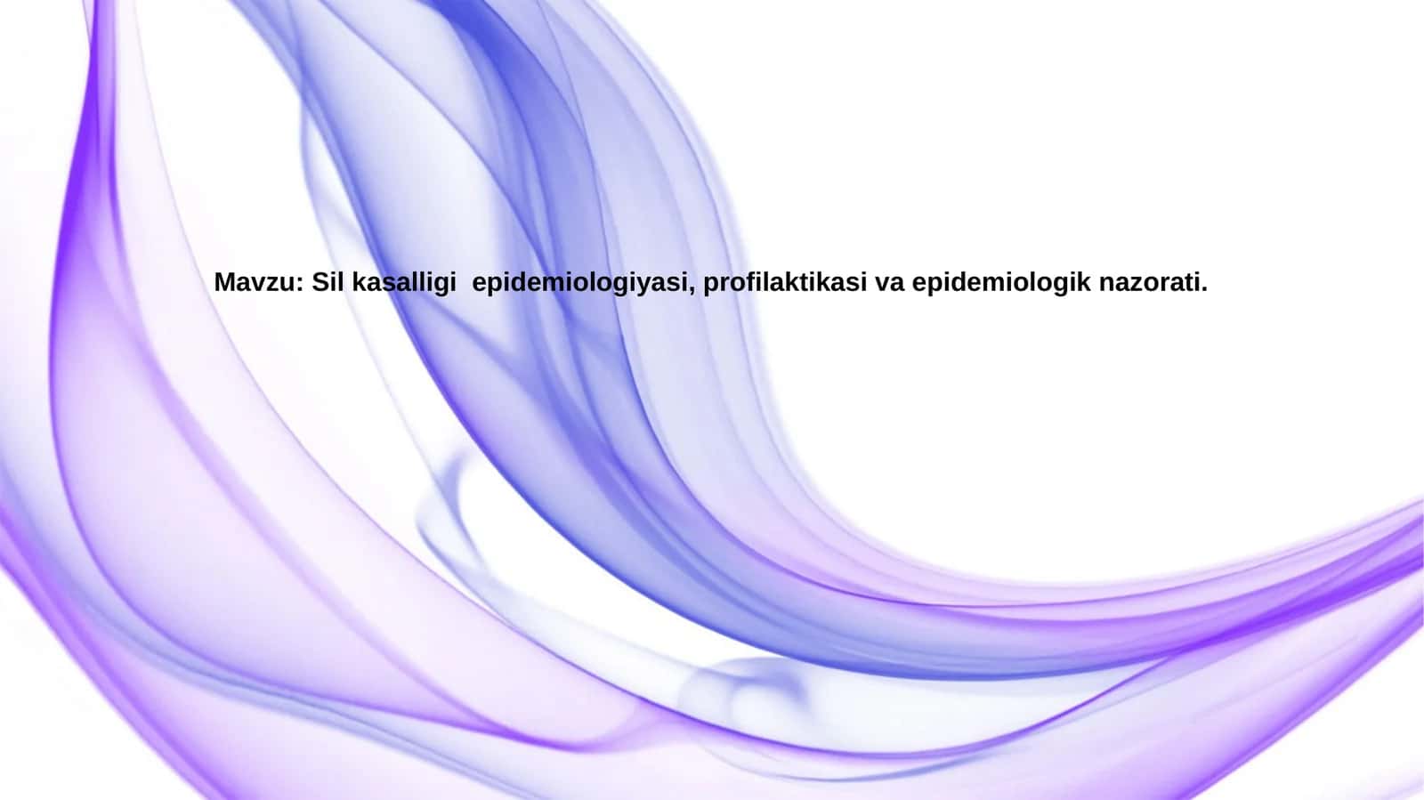 Silkasalligiepidemiologiyasi,profilaktikasivaepidemiologiknazorati