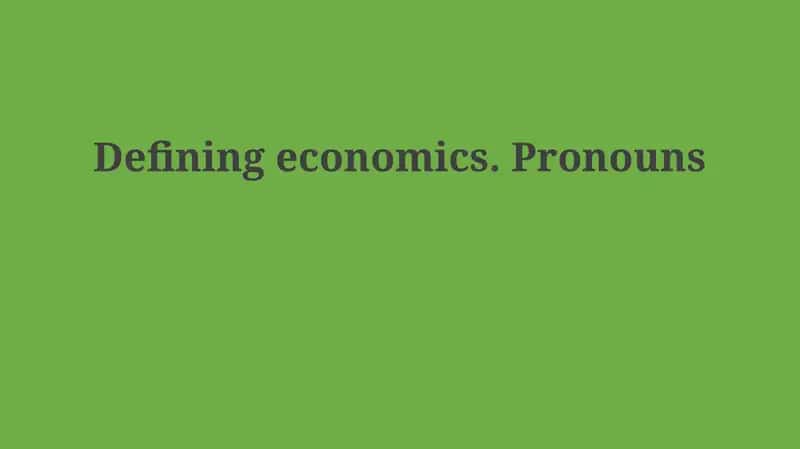 Economics: Scarcity, Systems, and Perspectives