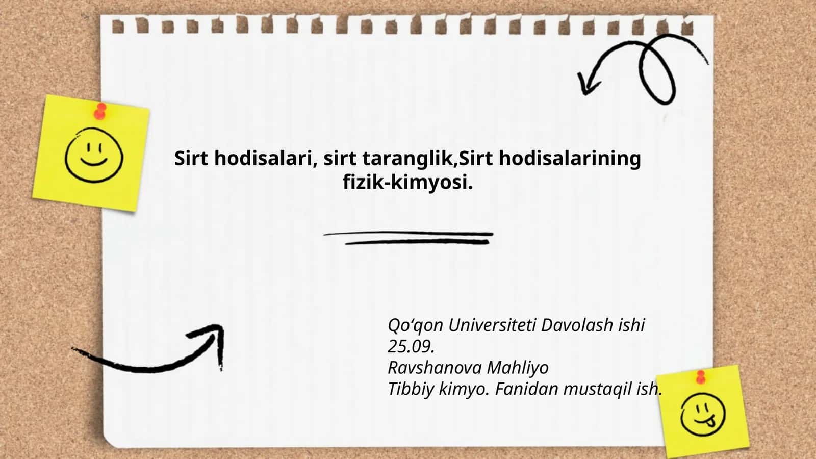 Sirt hodisalari va ularning tasnifi