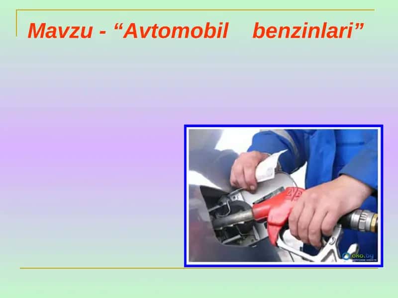 Avtomobil benzinlari