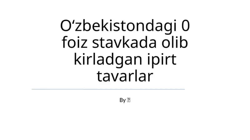 Moliyaviy prognozlar