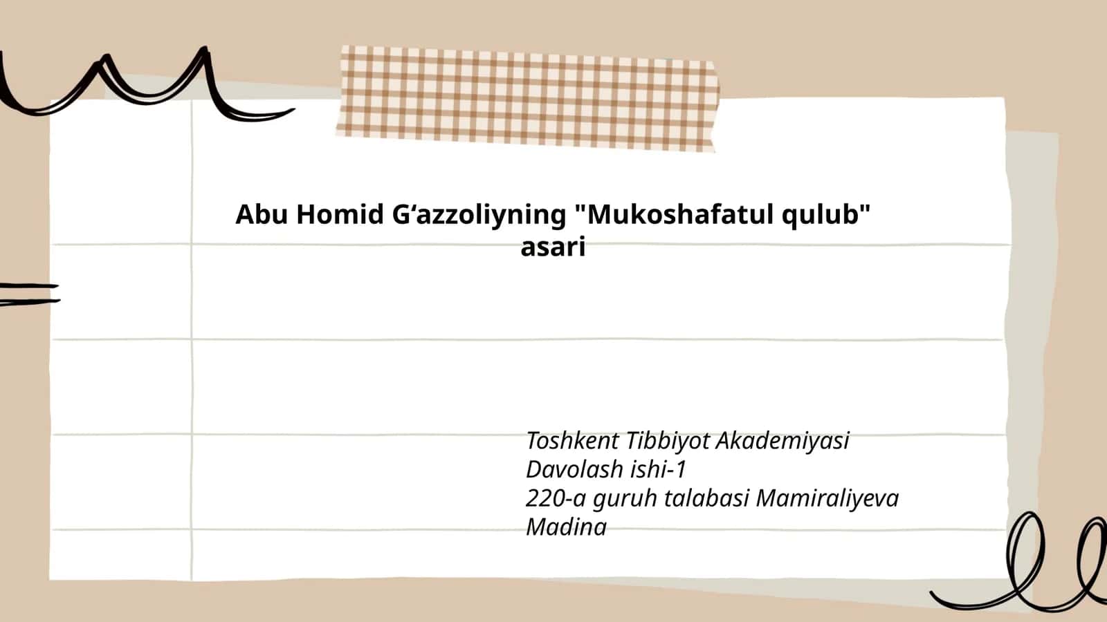 Mukoshafatul qulub