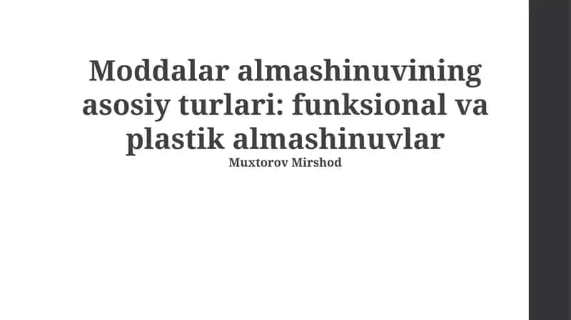 Moddalar almashinuvi