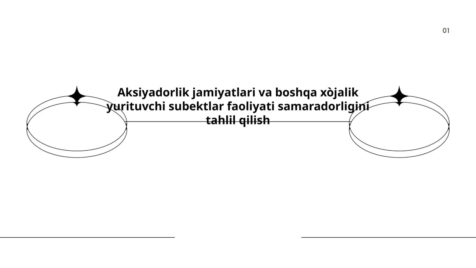 Aksiyadorlik jamiyatlari va boshqa xòjalik yurituvchi subektlar faoliyati samaradorligini tahlil qilish