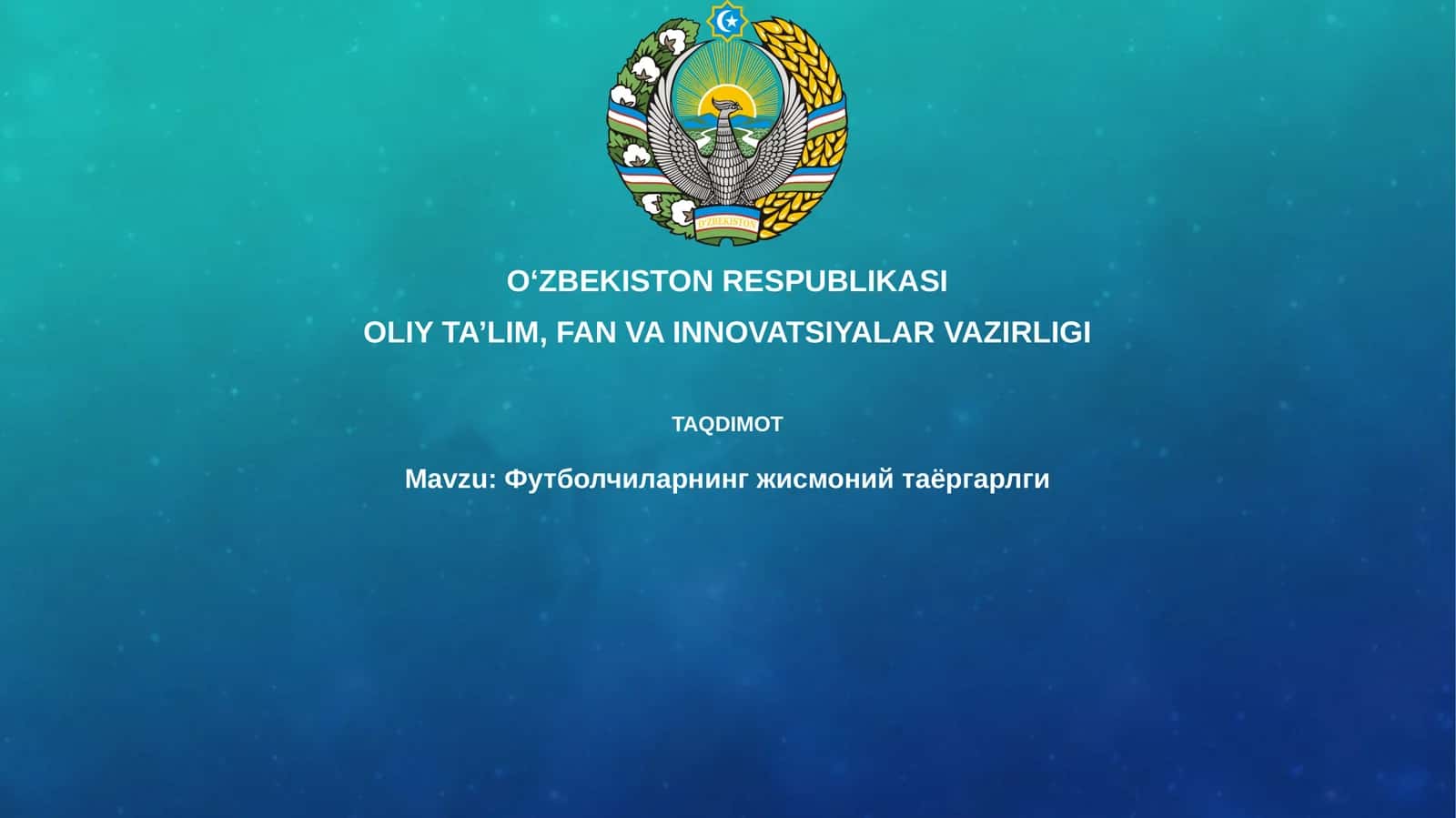 Umumiy jismoniy tayyorgarlik