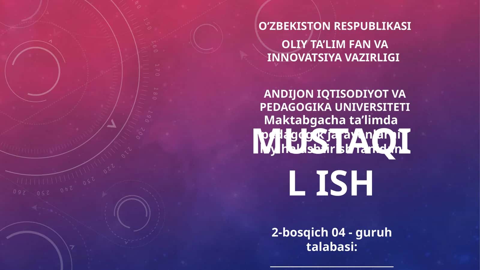 Go‘daklik davrida psixik rivojlainish