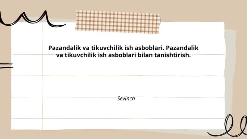 Oshxona pichoqlari