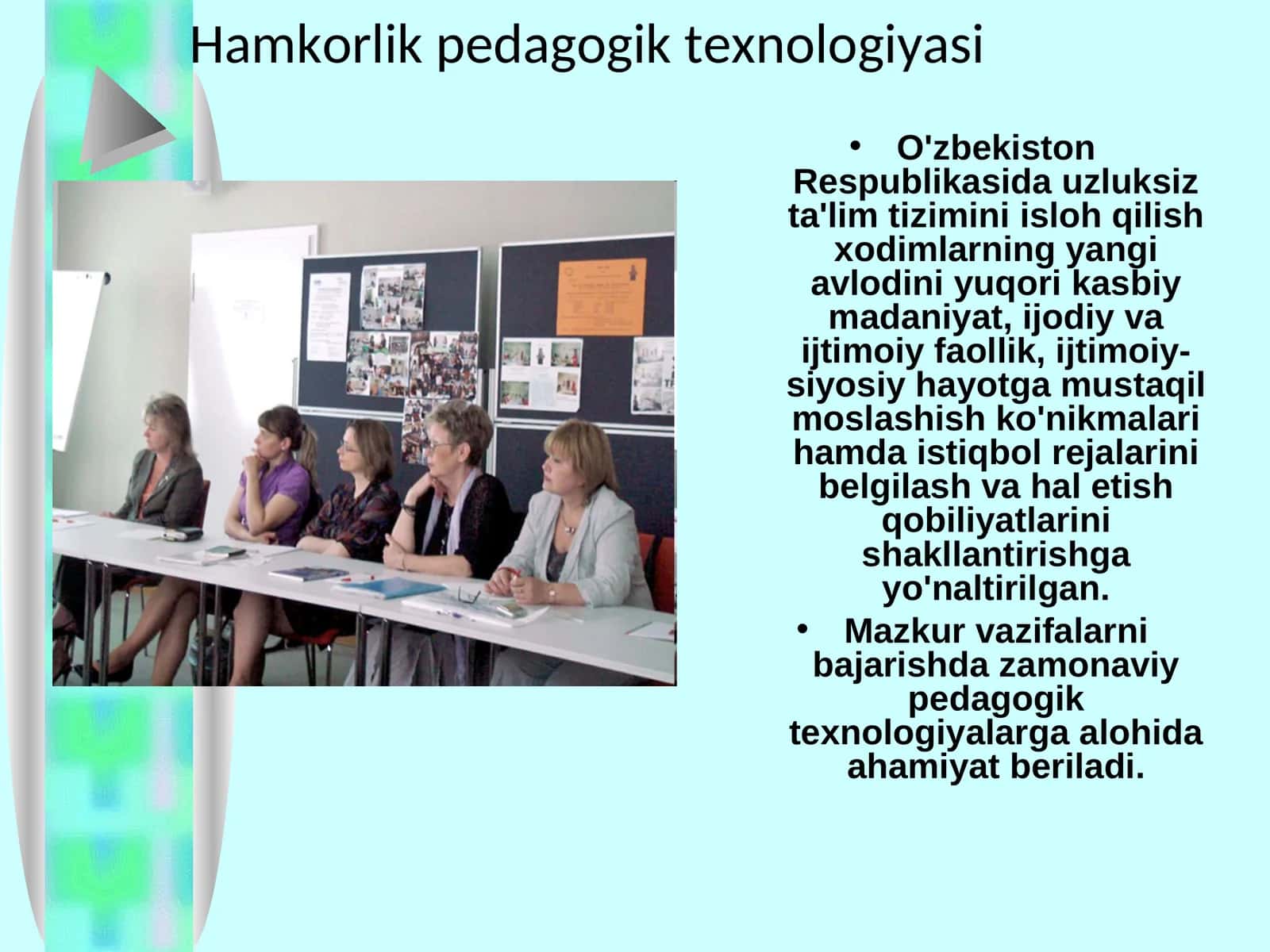 Hamkorlik pedagogik texnologiyasi