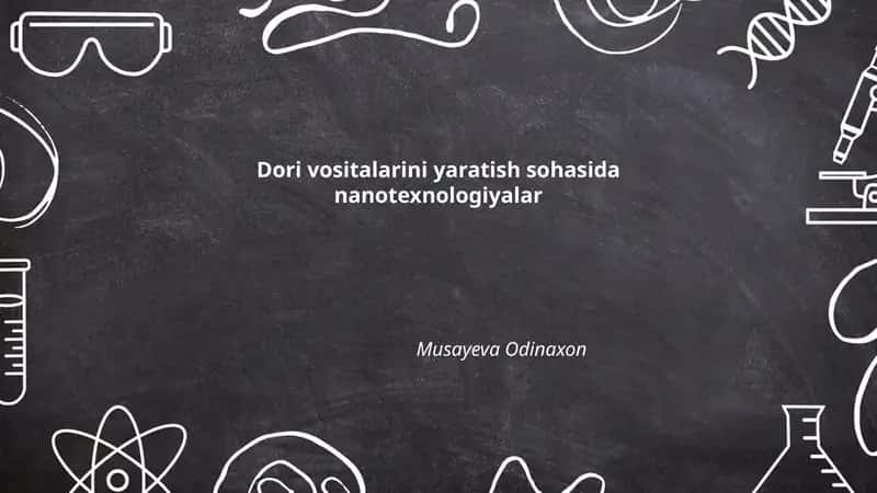 Nanopartikullar bilan dorilarni maqsadli yetkazib berish