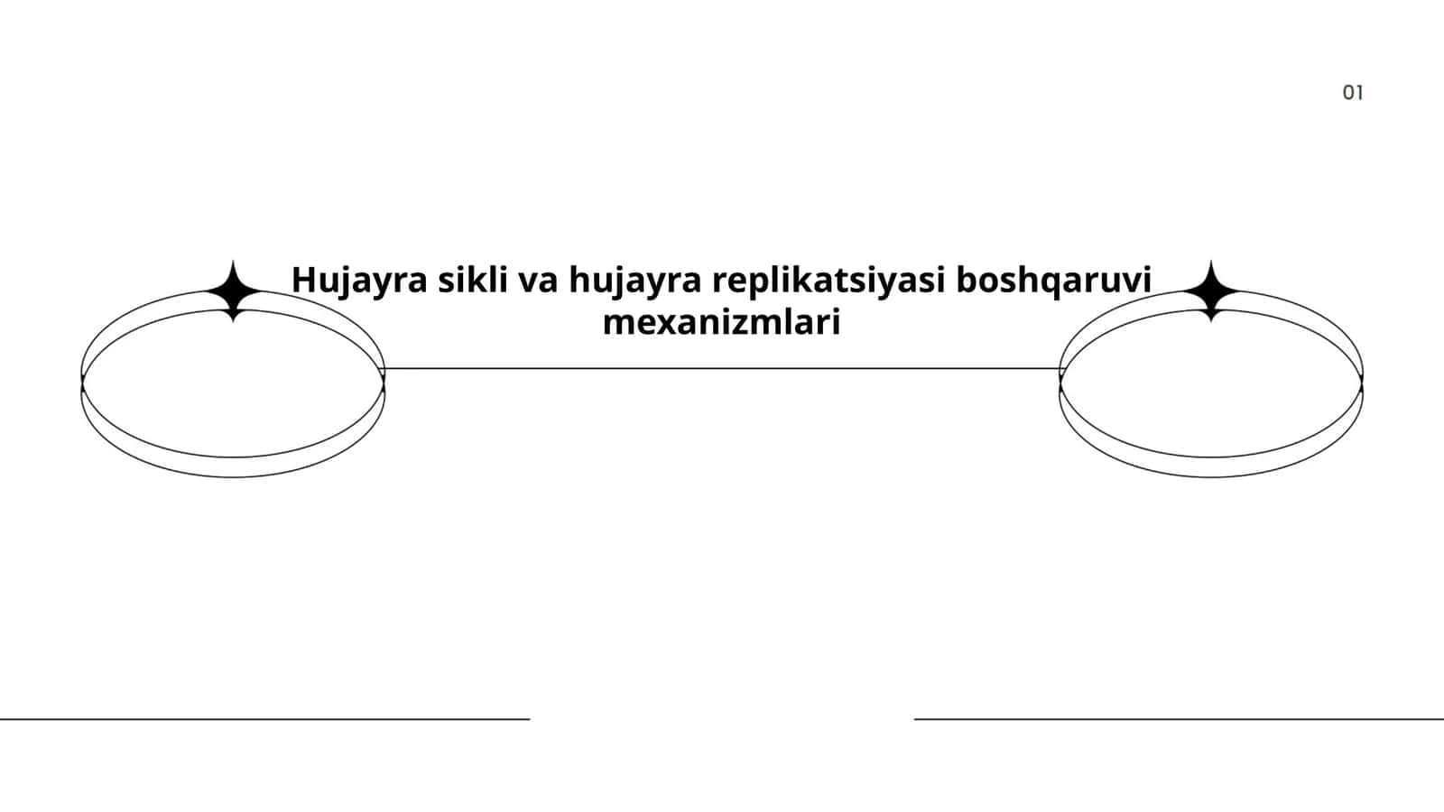 Hujayra sikli va hujayra replikatsiyasi boshqaruvi mexanizmlari