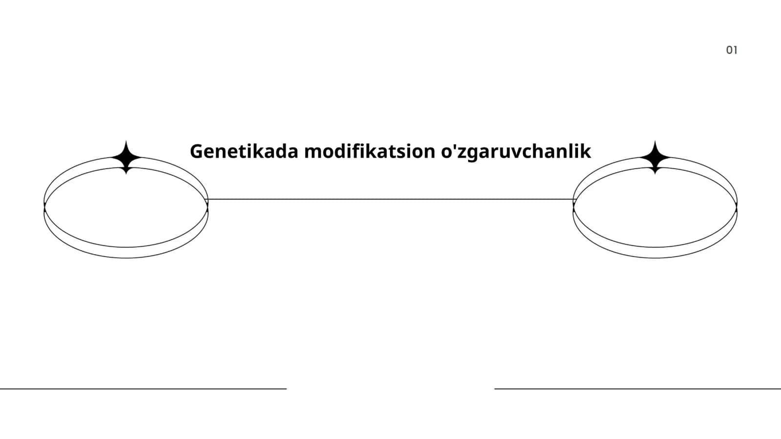 Genetikada modifikatsion o'zgaruvchanlik