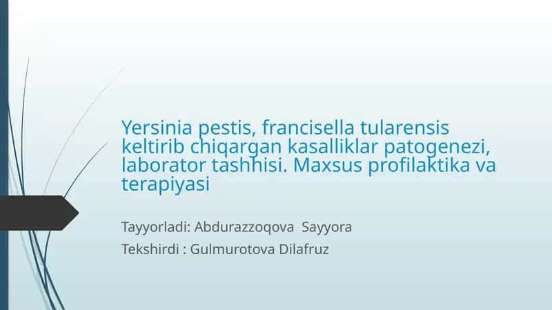 Yersinia pestis