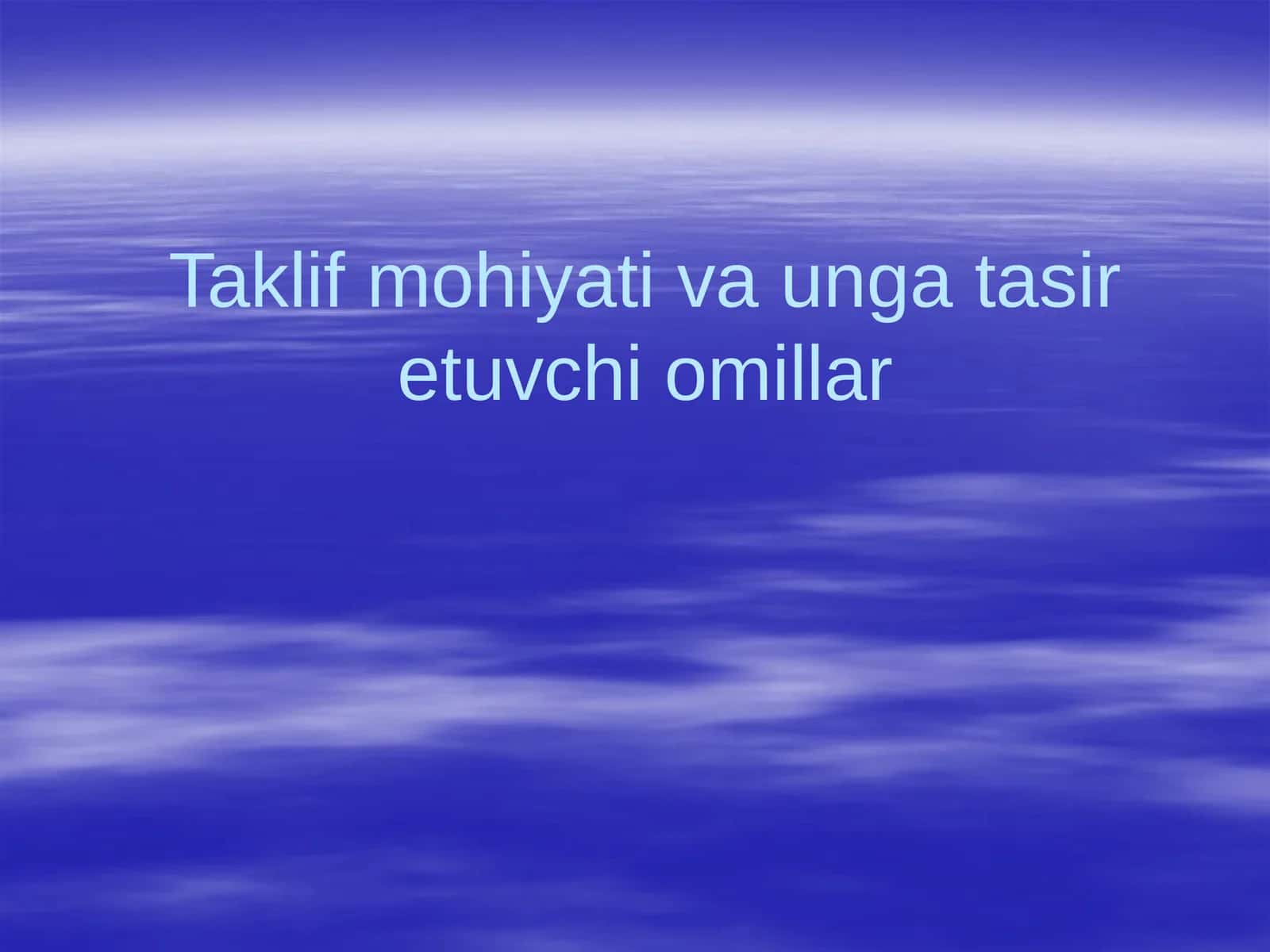 Taklifmohiyativaungatasiretuvchiomillar