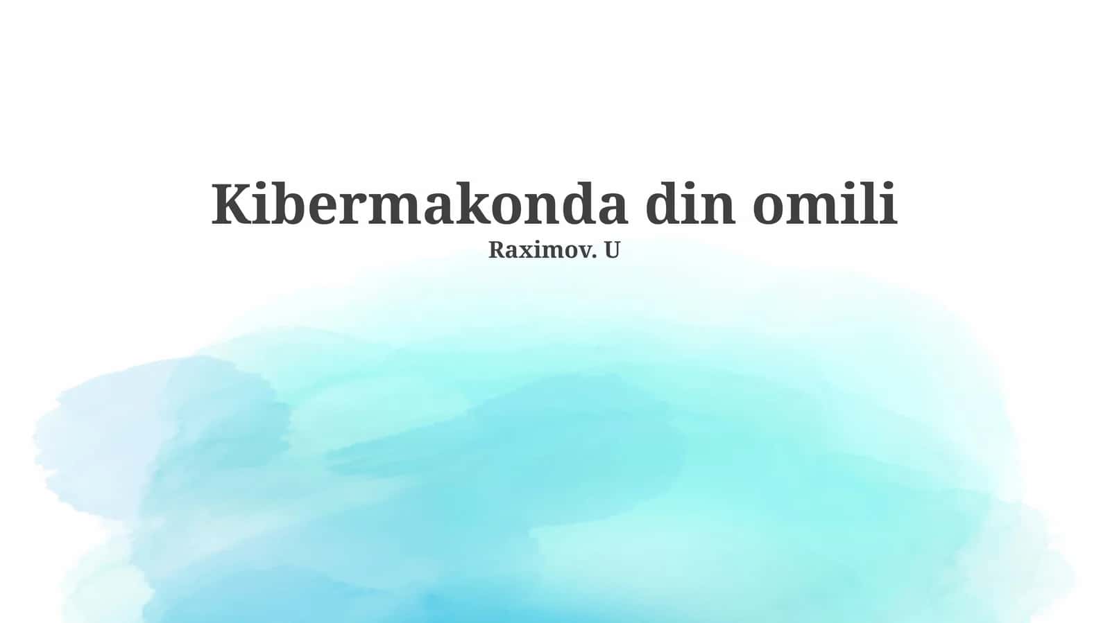 Kibermakonda din omili