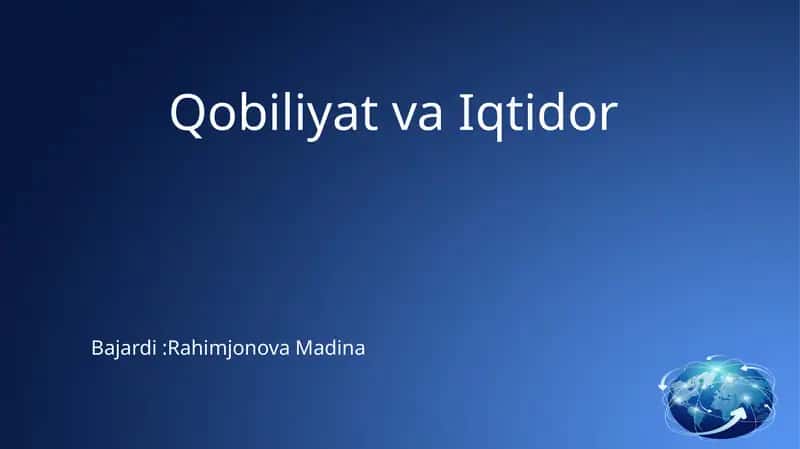 Qobilyat va iqtidor