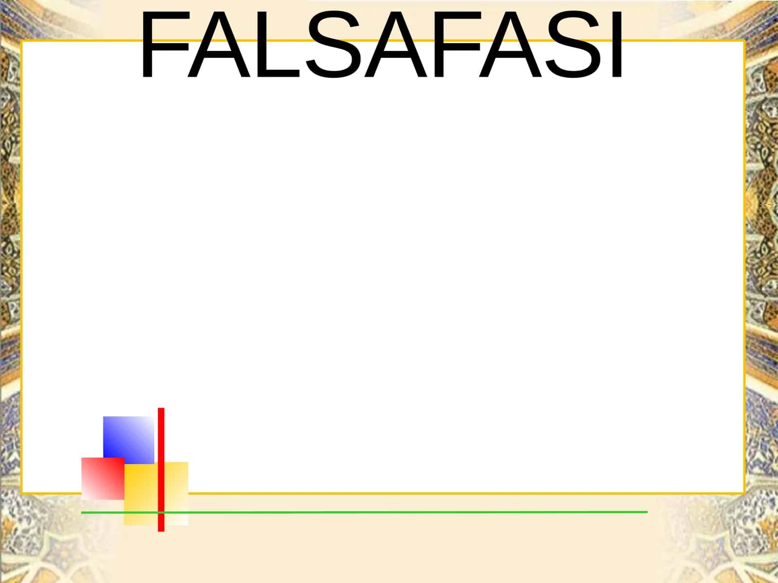 Falsafiy tafakkur taraqqiyoti bosqichlari: Sharq falsafasichi: Falsafa fanlari doktori