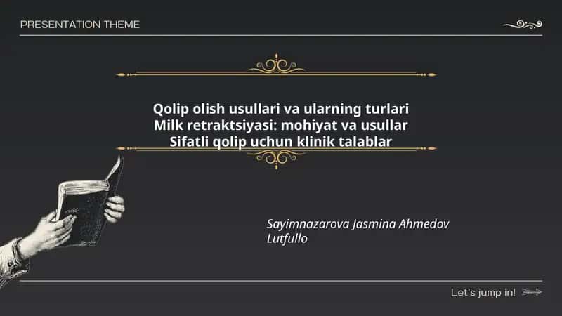 Qolip olish usullari va ularning turlari