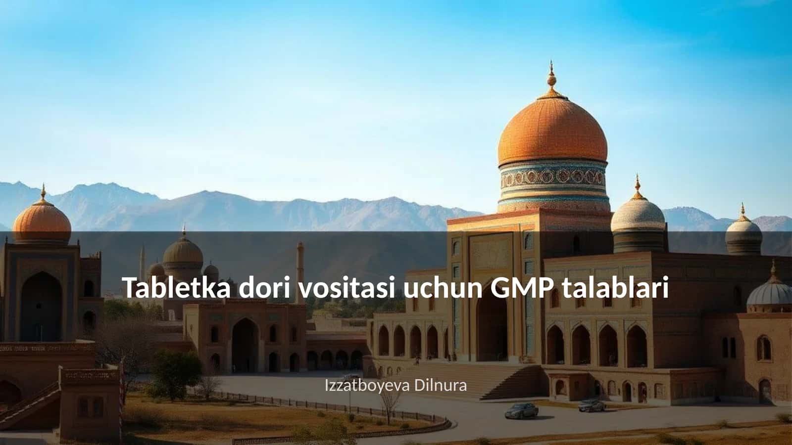 GMP talablari