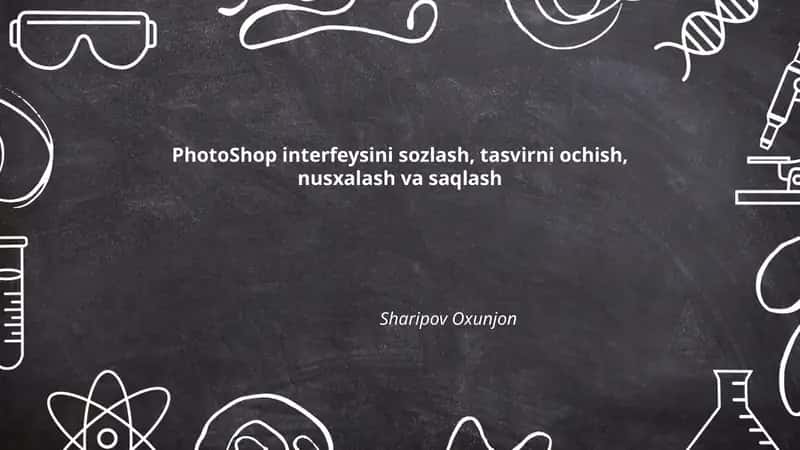 Photoshop interfeysi