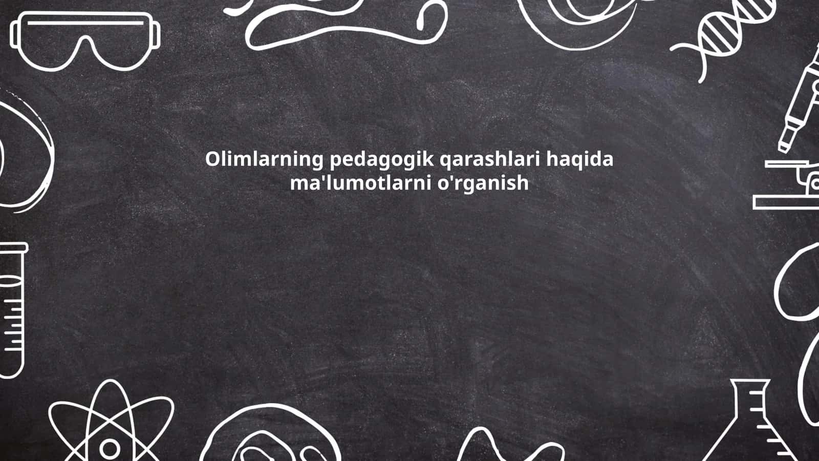 Abu Nasr al-Farobiyning pedagogik qarashlari