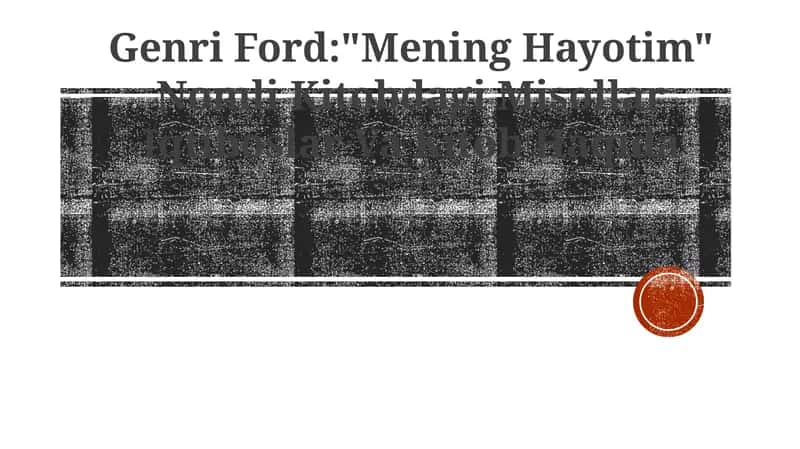 Mening Hayotim Kitobdagi Misollar Iqtiboslar