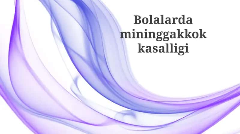 Bolalik meningiti: Ta'rif, sabablari va tarqalishi