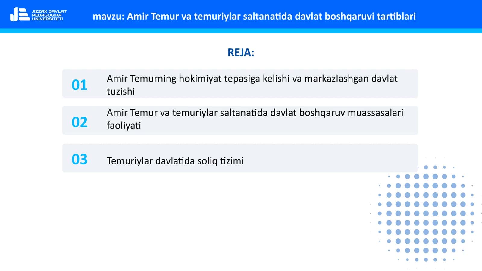 Amir Temur va Temuriylar davlati, temuriylar saltanatida davlat boshqaruvi tartiblari