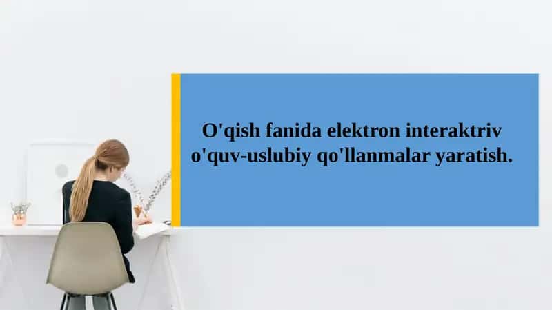 O’quv-metodik ta’minot