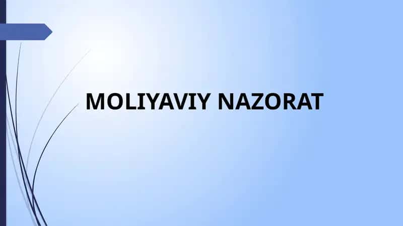 Moliyaviy nazorat