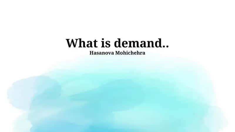 Applications of Demand Analysis