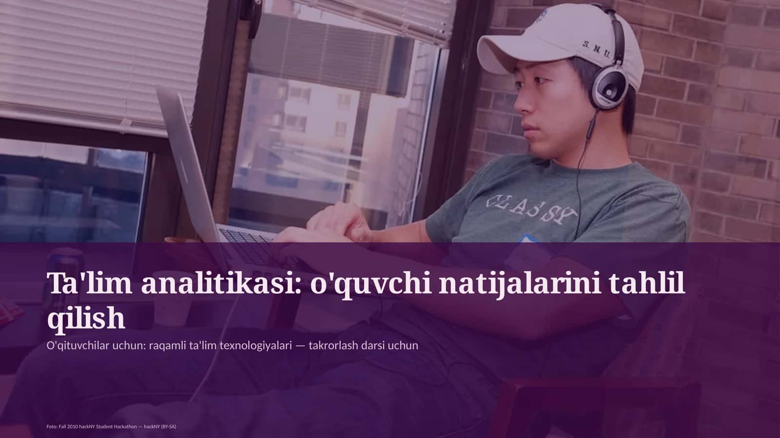 Ta'lim analitikasi: o'quvchi natijalarini tahlil qilish