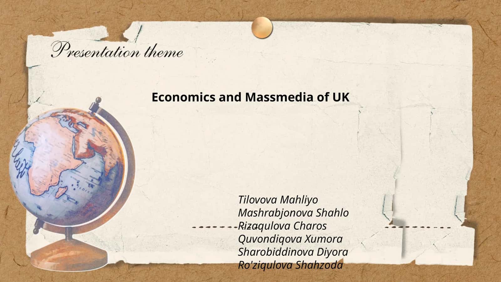 Economics and Massmedia of UK