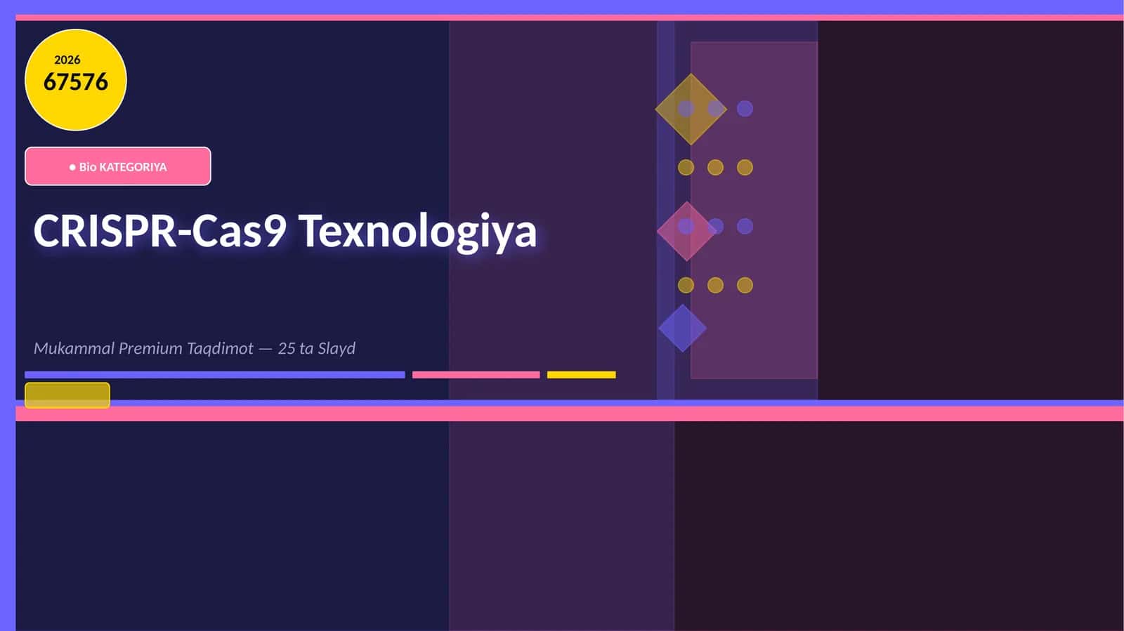 CRISPR-Cas9 Texnologiya