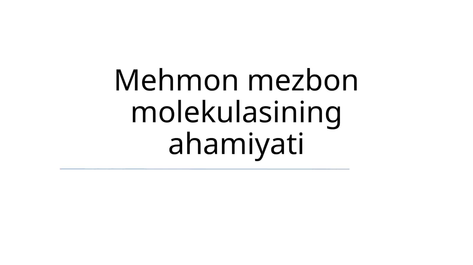 Supermolekulyar Kimyo Asoslari