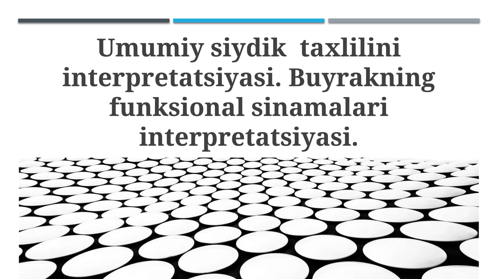 Buyrak funktsiyasi testlari
