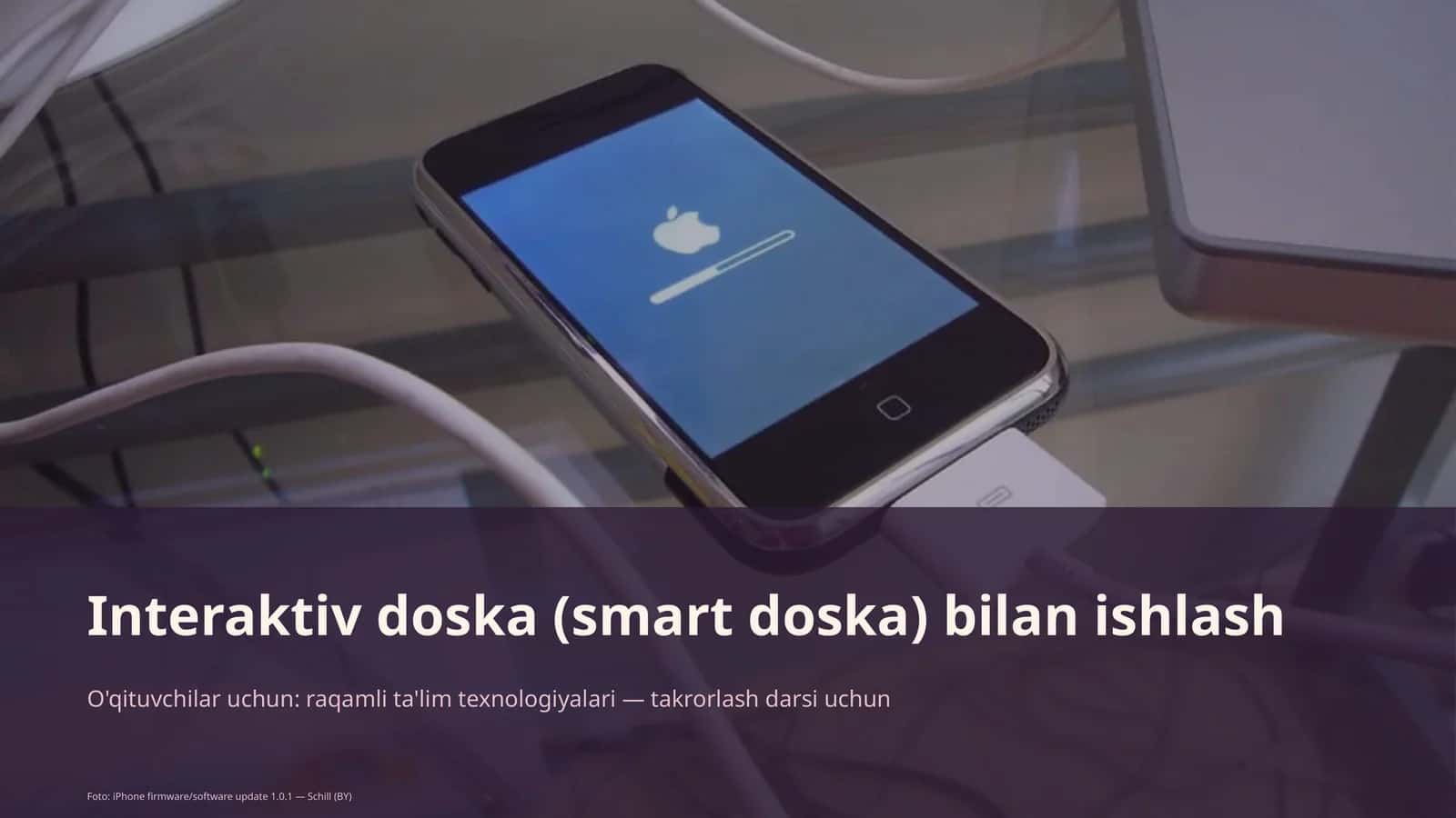 Interaktiv doska (smart doska) bilan ishlash