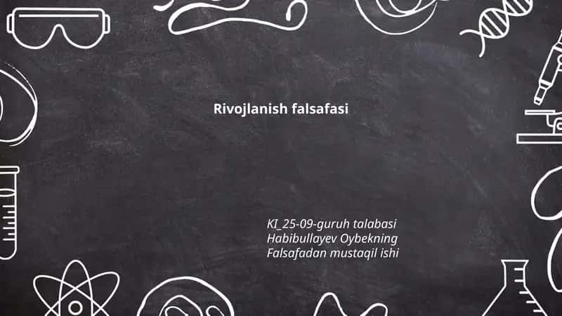 Rivojlanish falsafasi