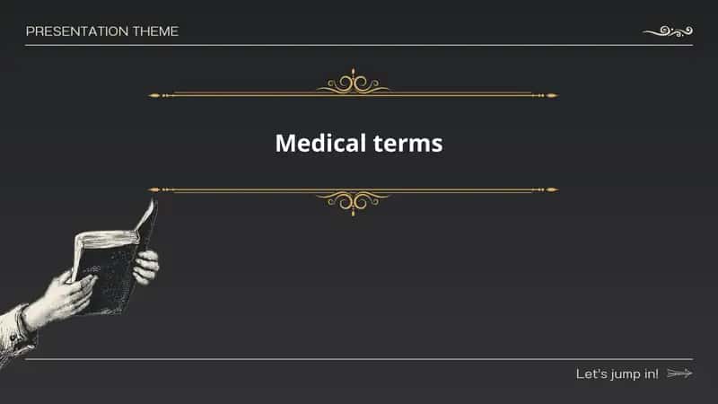 Medical terms