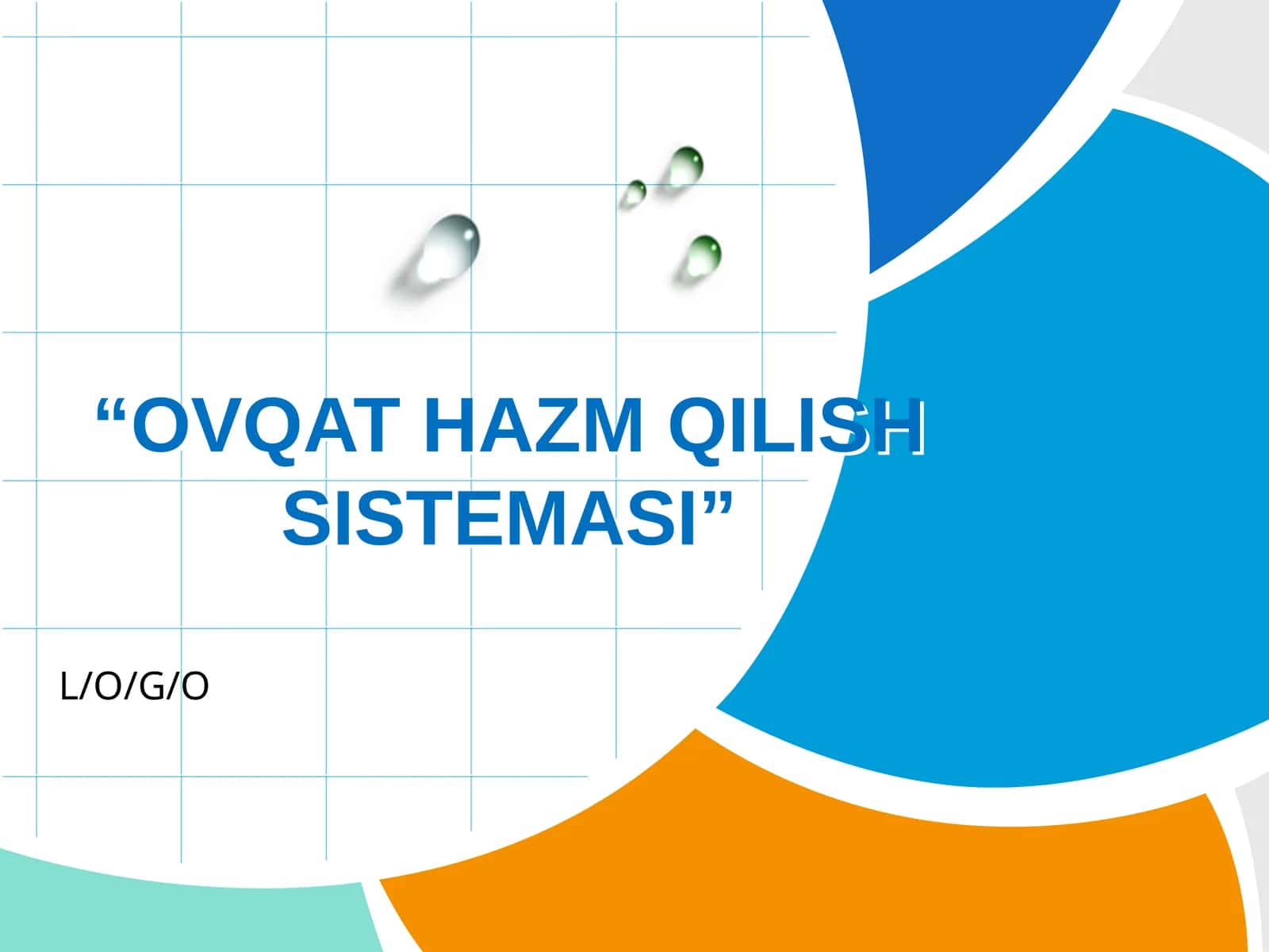 OVQAT HAZM QILISH SISTEMASI