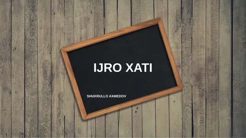 IJRO XATI