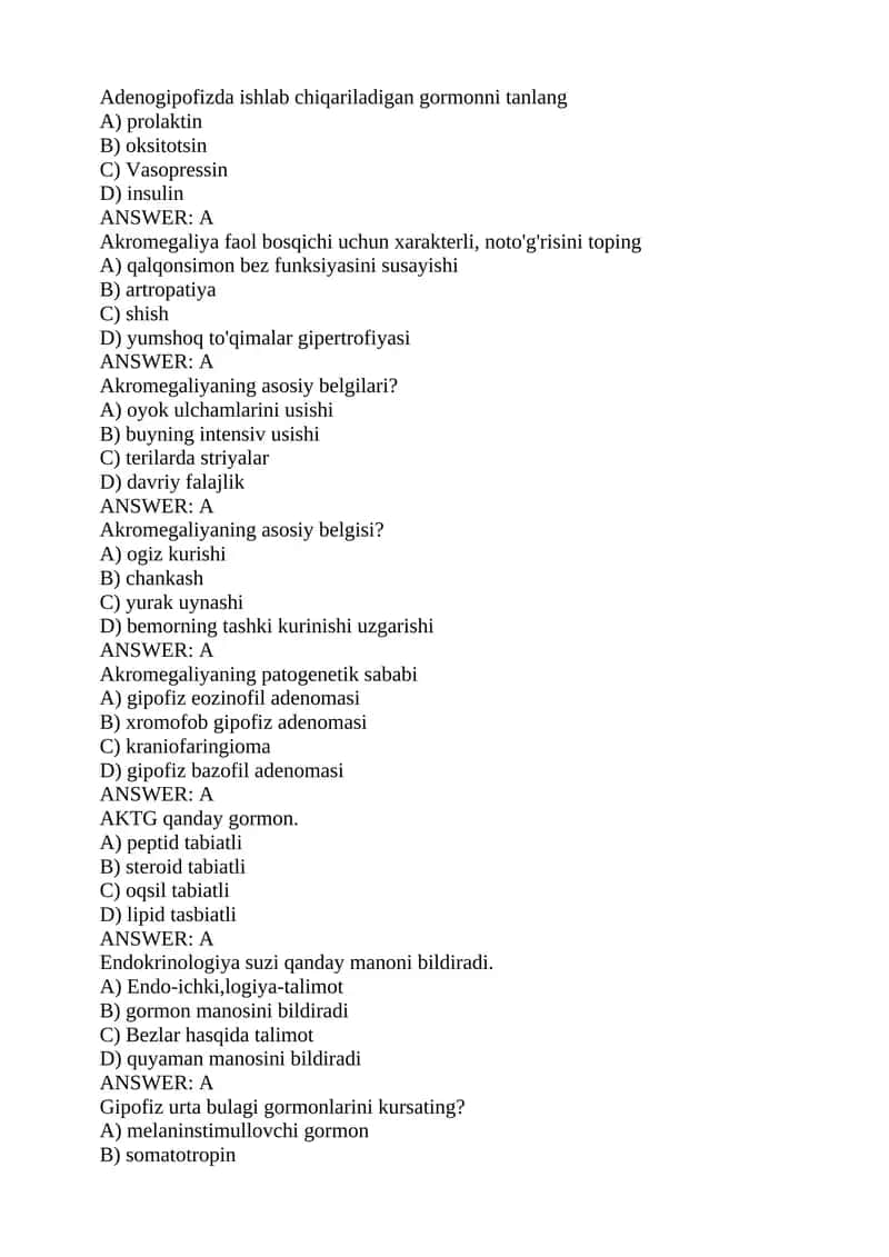 Akromegaliya