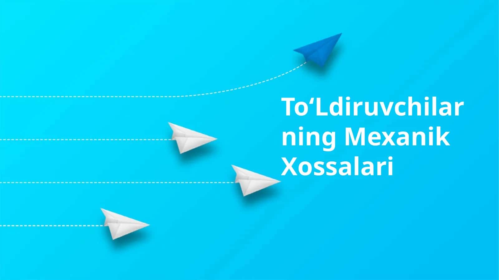 ToʻLdiruvchilarning Mexanik Xossalari