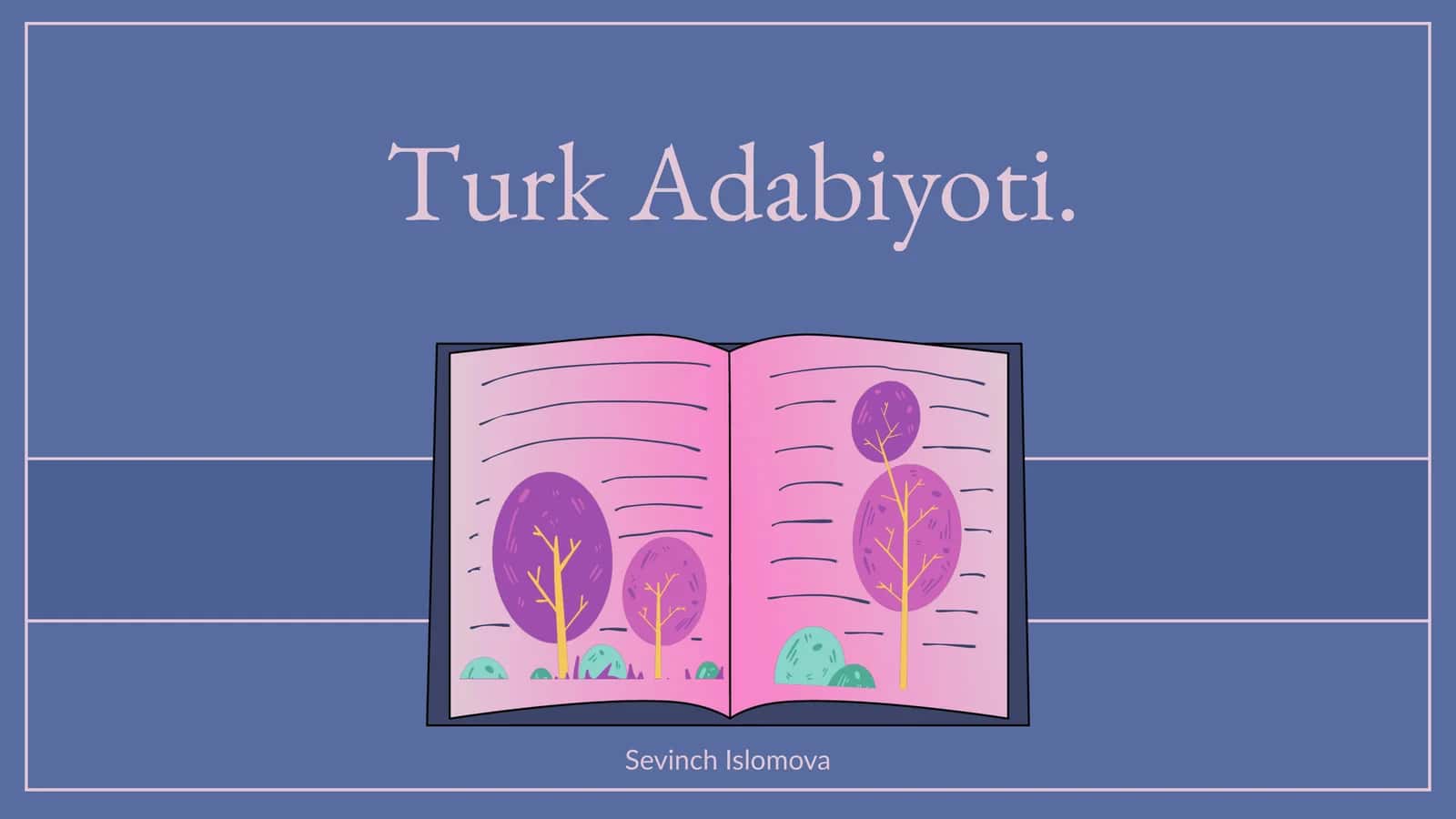 Turk Adabiyoti.