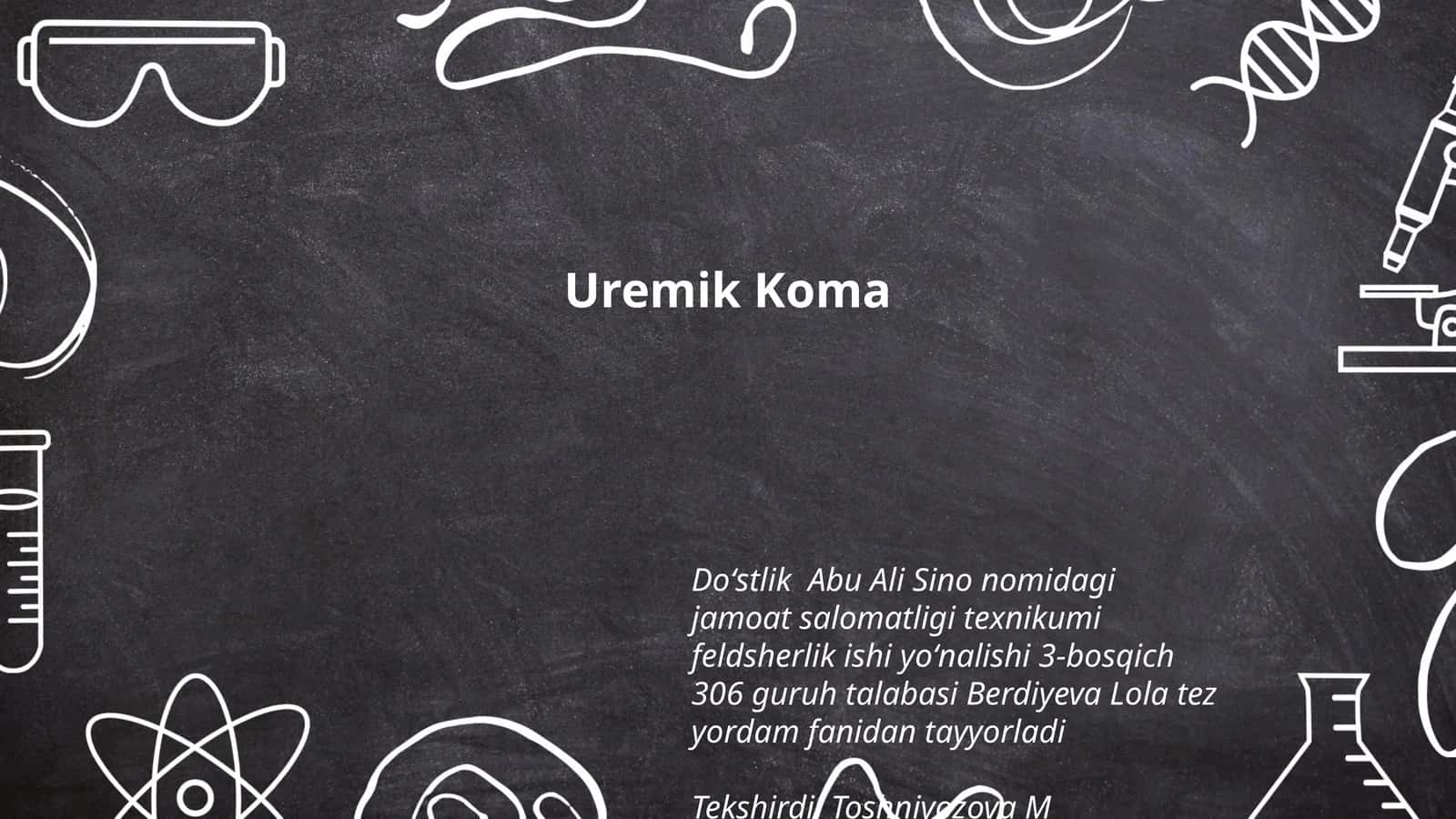 Uremik Koma