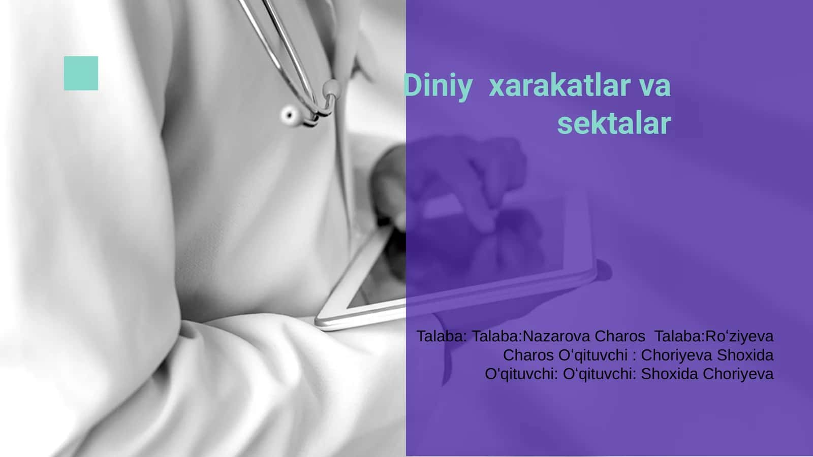 Diniy xarakatlar va sektalar