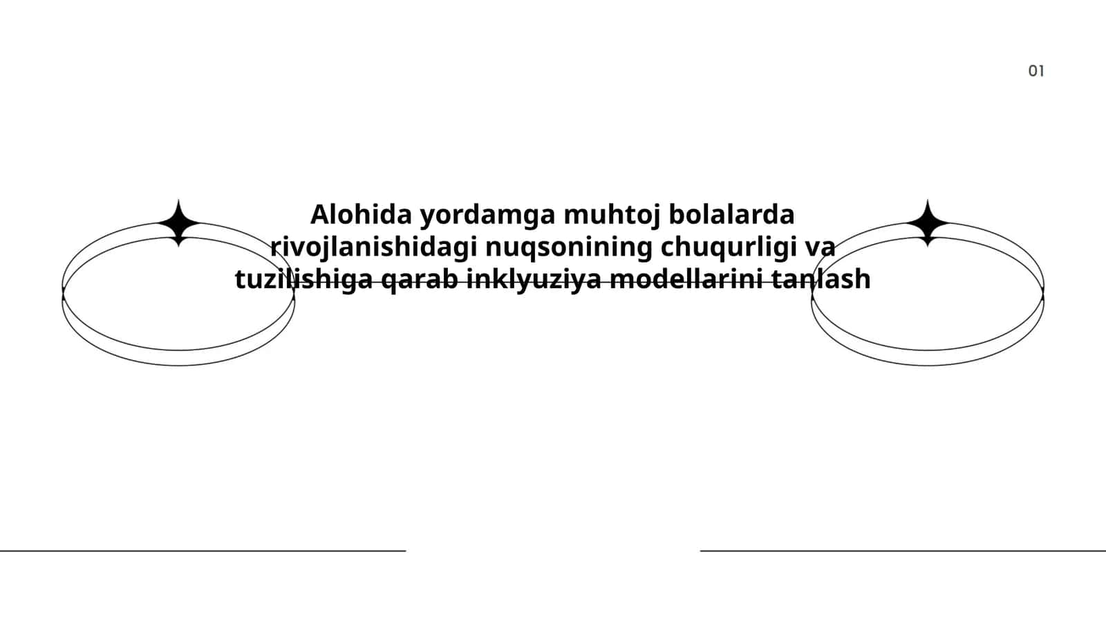 Alohida yordamga muhtoj bolalarda rivojlanishidagi nuqson va inklyuziya modellarini tanlash
