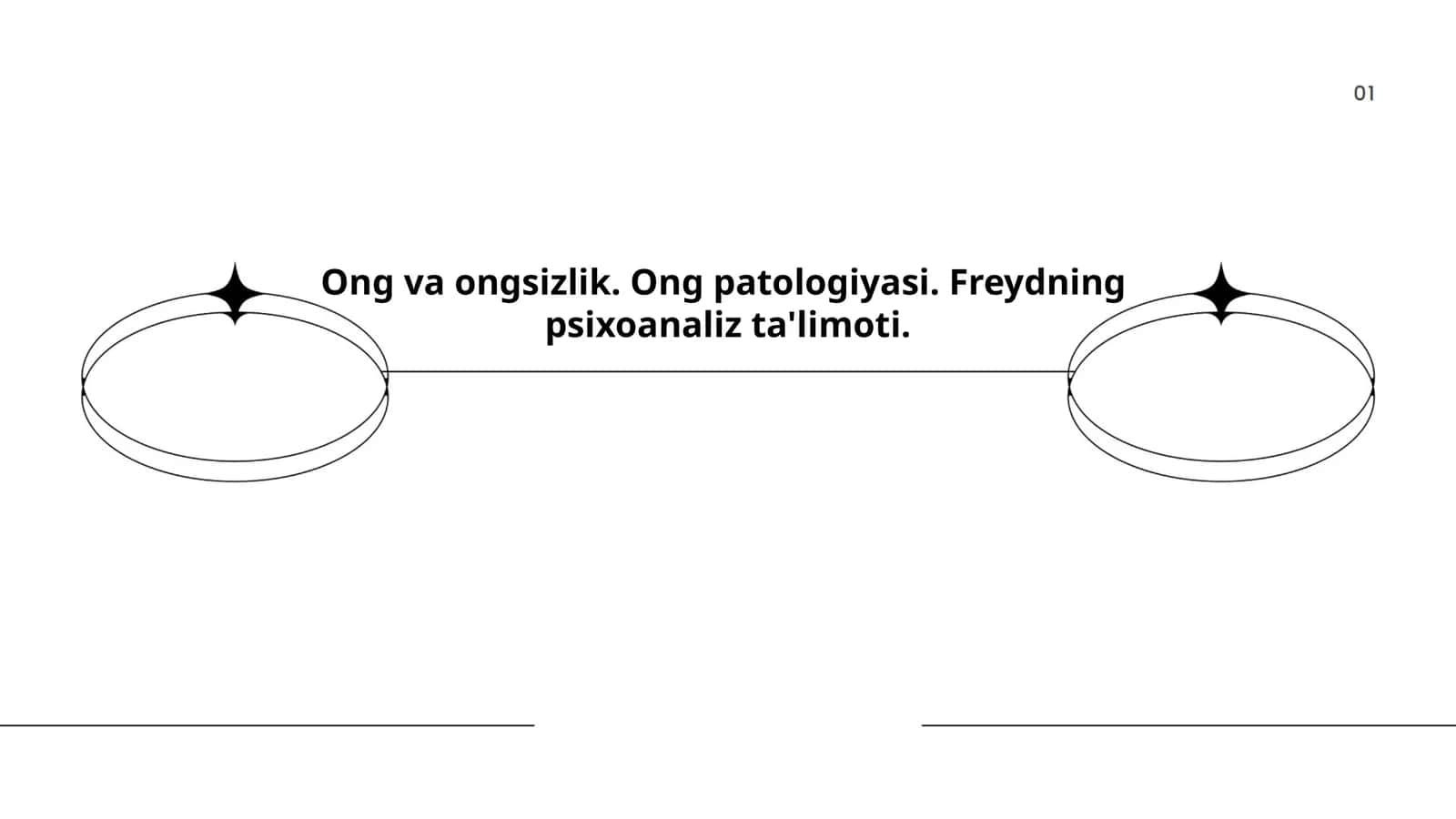 Ong va ongsizlik. Ong patologiyasi. Freydning psixoanaliz ta'limoti